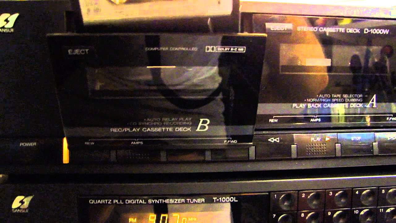 SANSUI SERIES 1000 - SANSUI C-1000+SANSUI B-1000 TEST