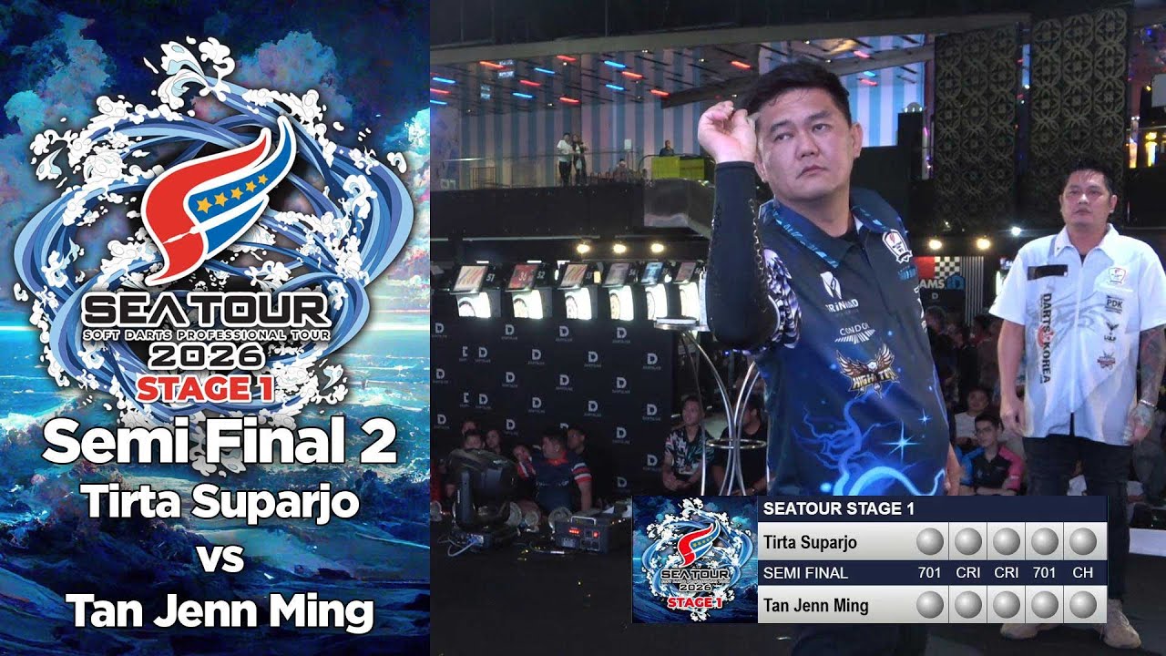 SEA TOUR 2026 Stage 1 - Semi Final 2 - Tirta Suparjo vs Tan Jenn Ming