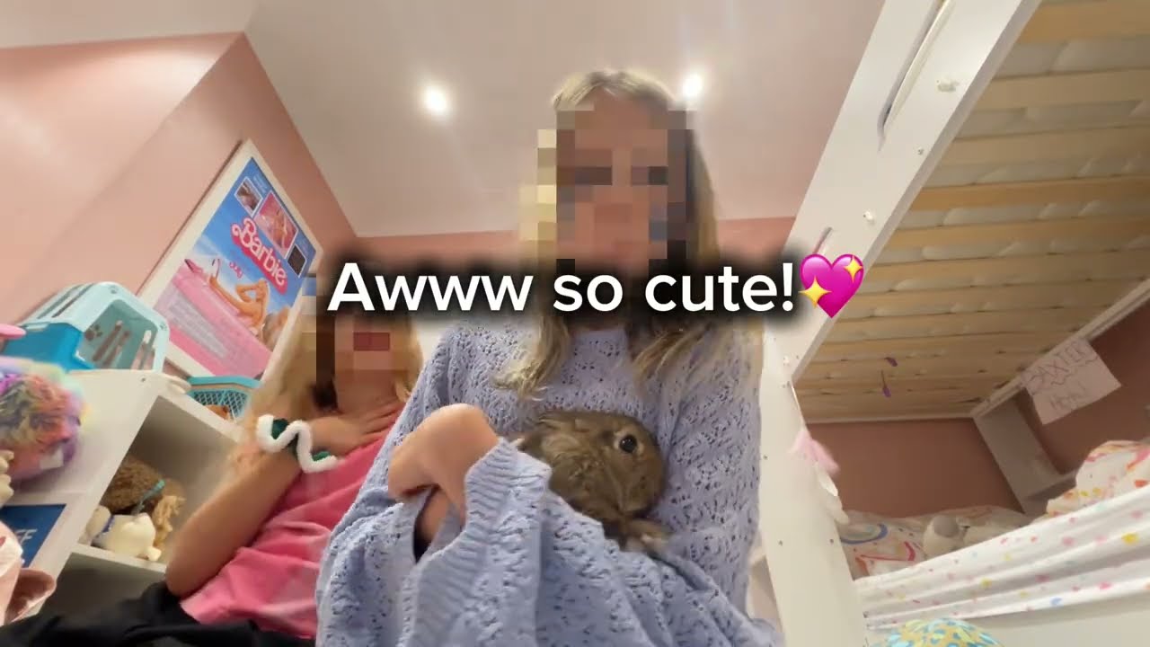 My cute bunnies night routine!💖🎀✌️✨