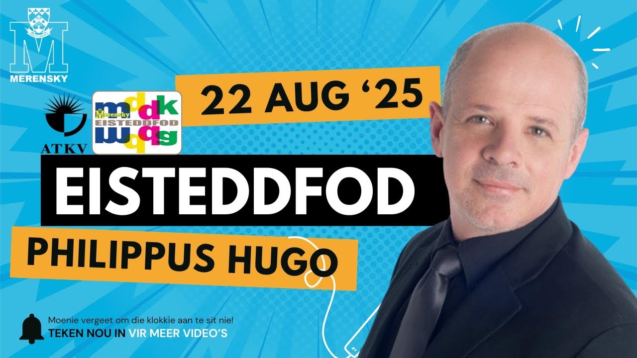 2025 ATKV MDDK Eisteddfod SANG & INSTRUMENTALE Onderhoud: Philippus Hugo
