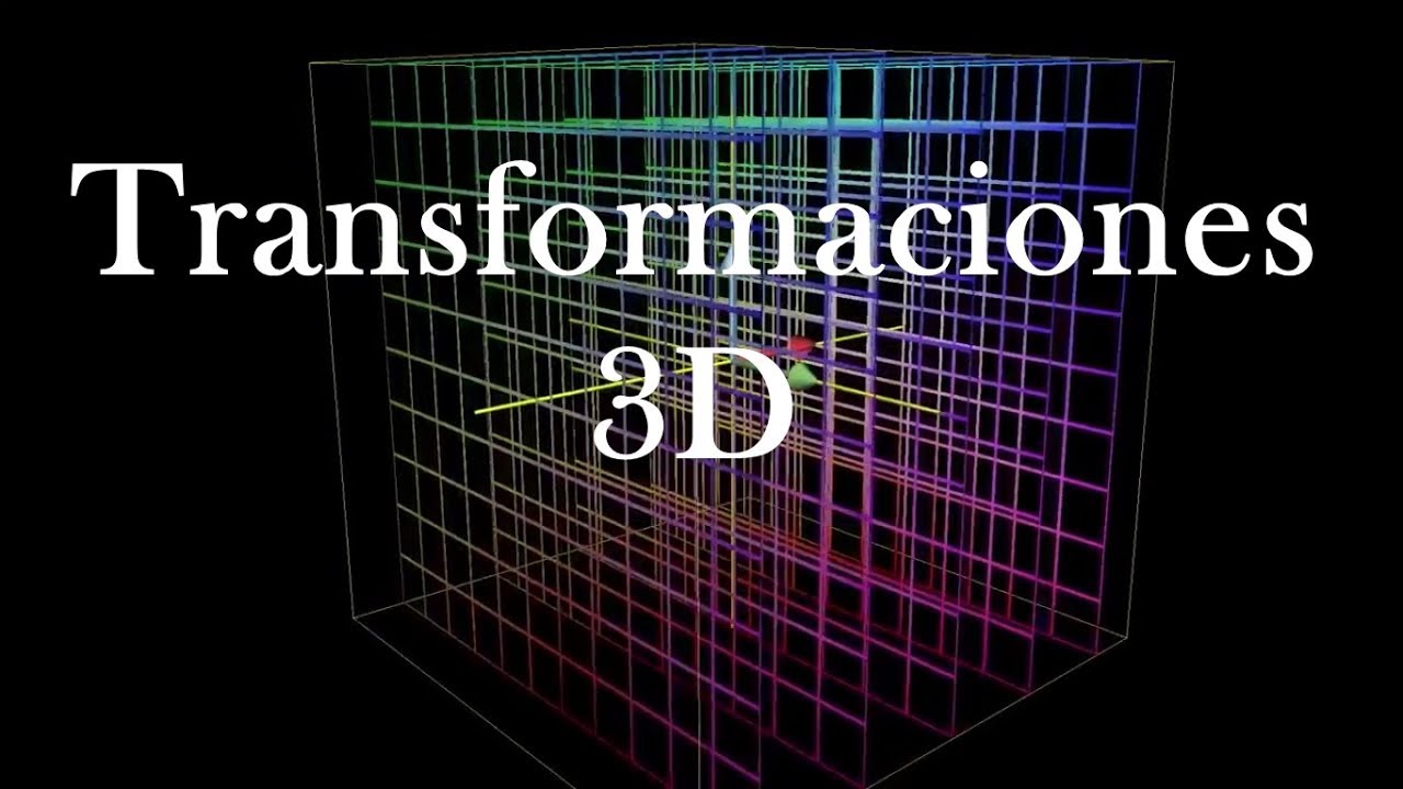 Transformaciones lineales en tres dimensiones | Esencia del &aacute;lgebra lineal, cap&iacute;tulo 4b