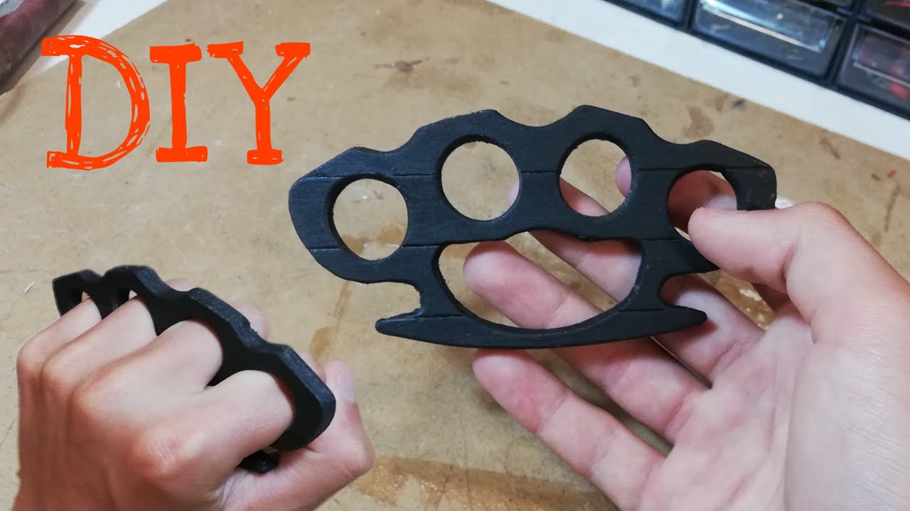 How To Make KNUCKLESS With Popsicle Sticks