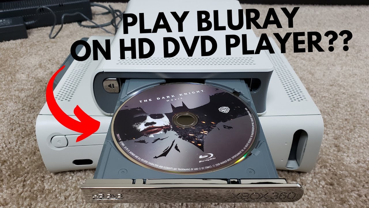 Что произойдет, если вставить сторонний диск в HD DVD-плеер Xbox 360?