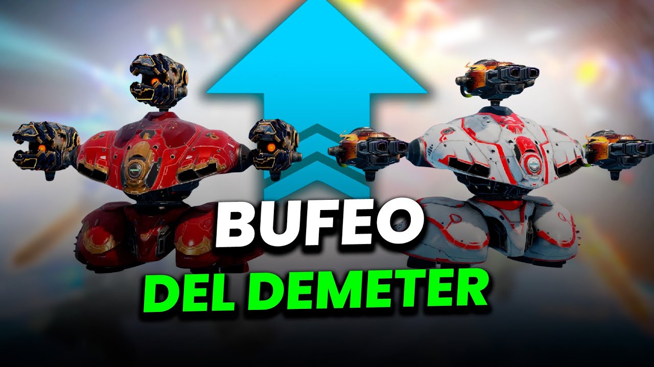 BUFF de HABILIDAD! Probamos al DEMETER tras el BALANCE War Robots WR