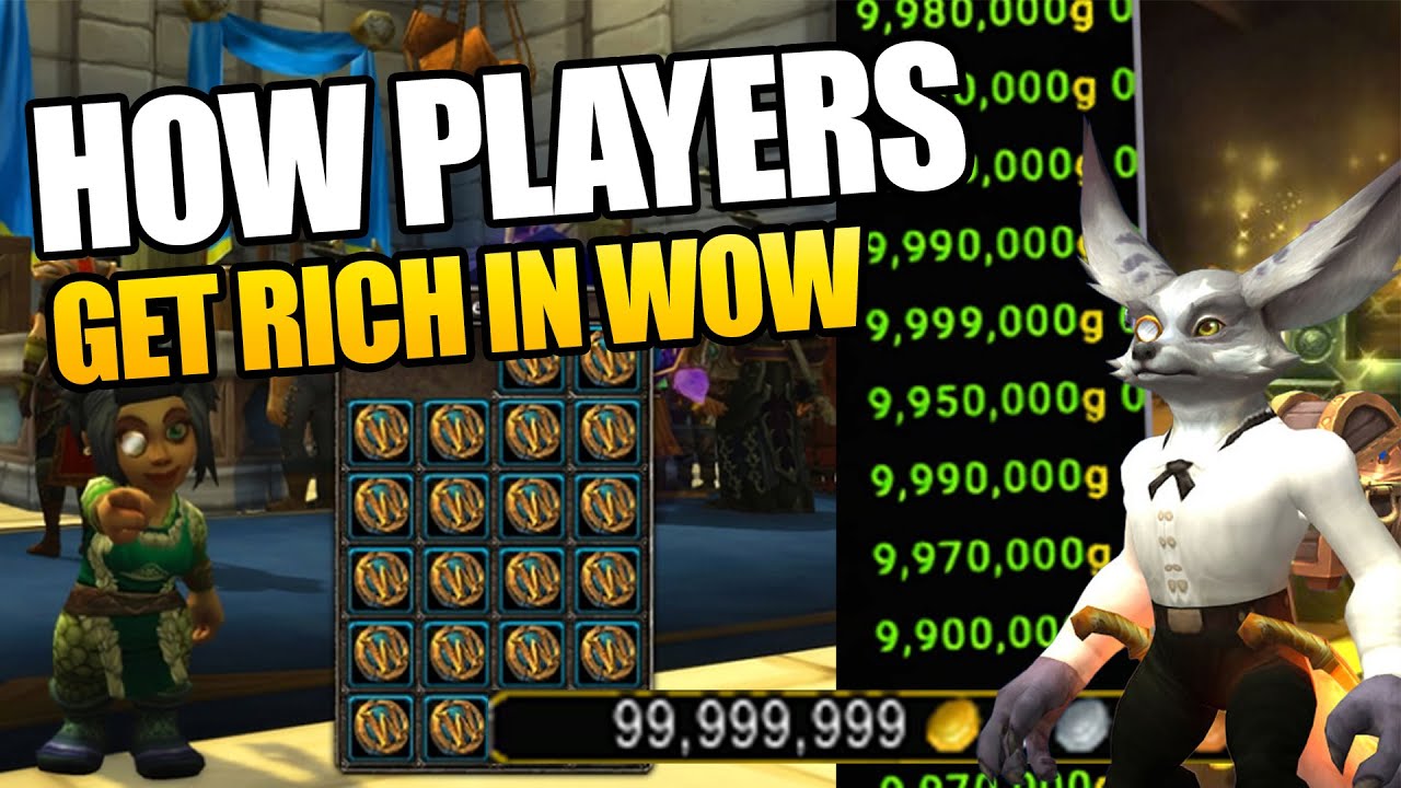 How the RICHEST WoW Players Make GOLD | World of Warcraft Gold Making