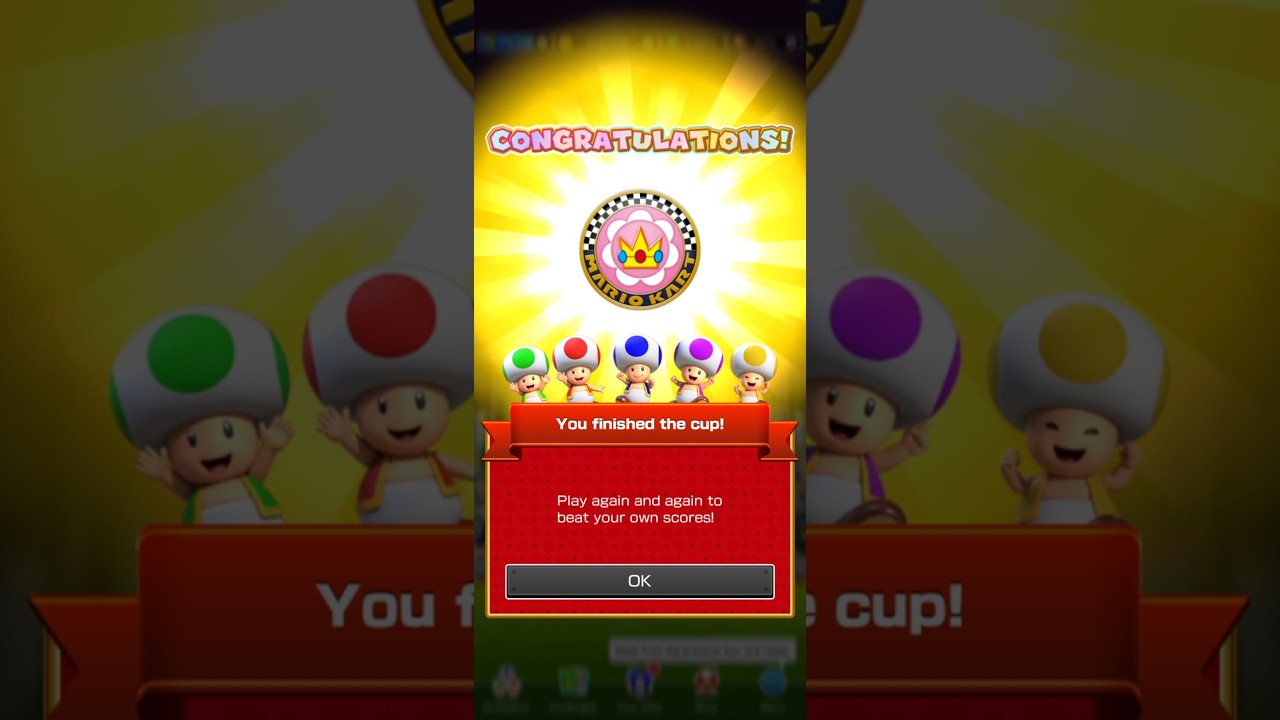 Mario Kart Tour (Cup 13: Baby Peach 💖💖 Cup Cleared in Space Tour) (13-1-2026) 