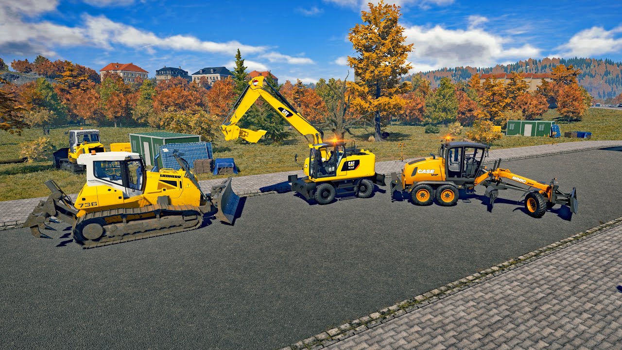 New Construction Simulator 2022 - New Road (6/7) - Germany Map 070 - Bau-Simulator