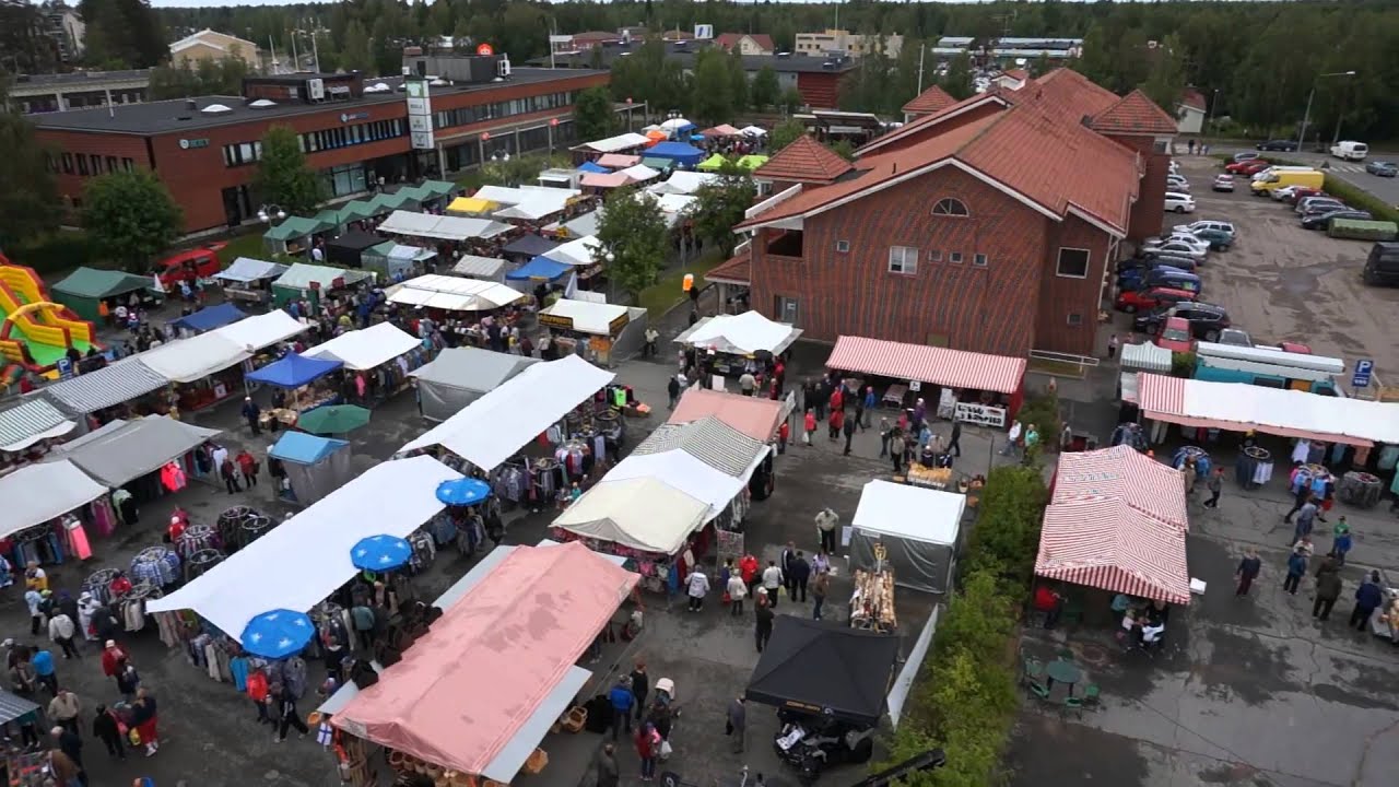 Pudasjärven markkinat perjantai 4.7.2014