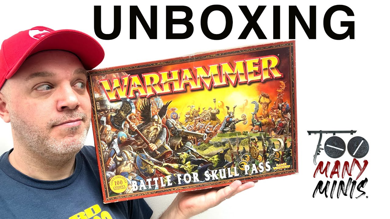 Unboxing Battle for Skull Pass for The Old World