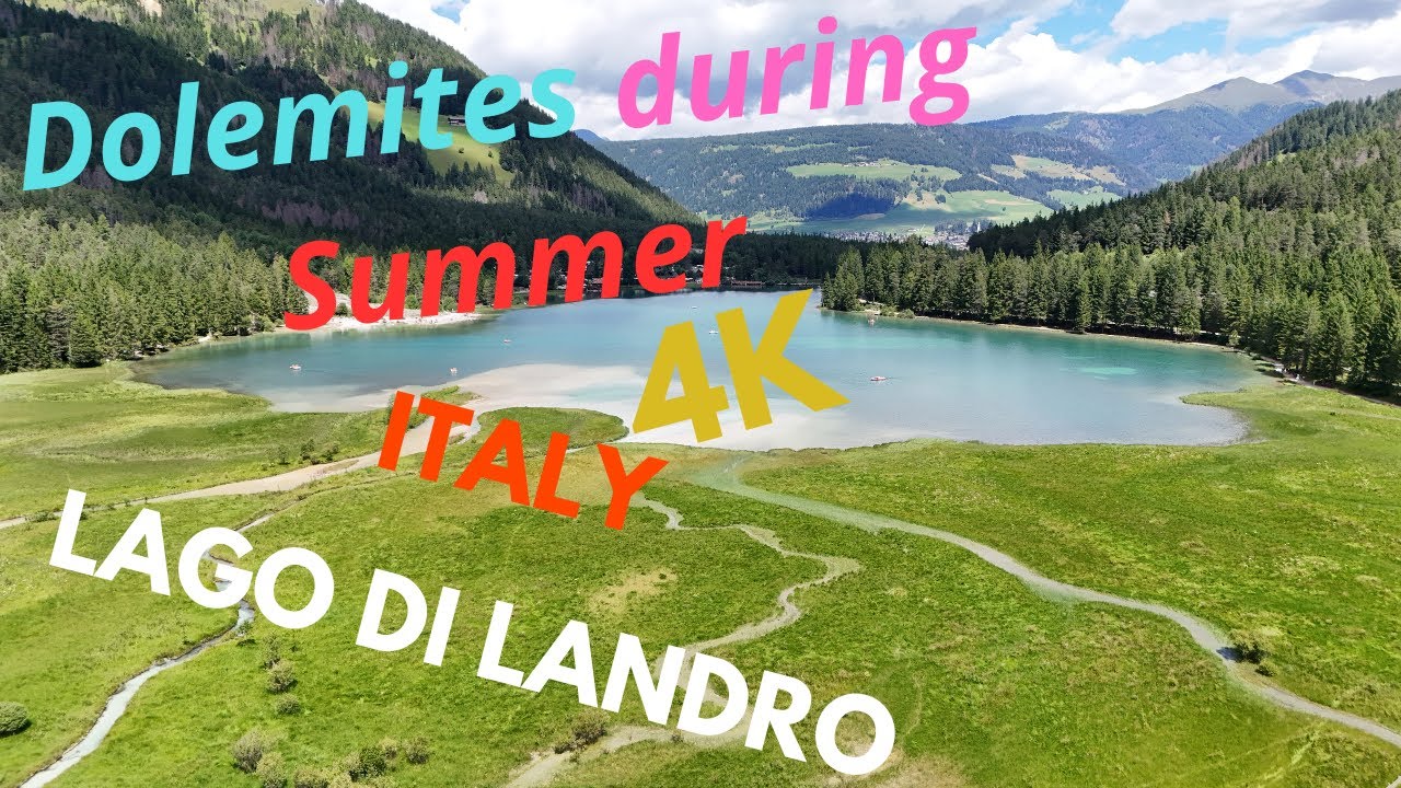 Flying Over Toblach & Lago di Landro – Summer in the Italian Dolomites 4K South Tirol