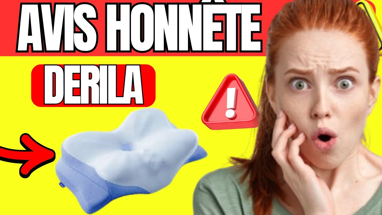 🔥 Derila ERGO Oreiller en Mousse à Mémoire de Forme Avis|Test Complet|Résultats Réels ou Arnaque ?