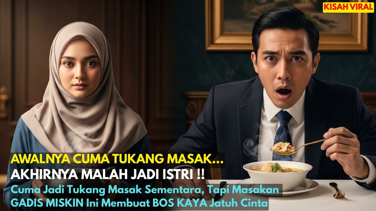 Hanya Jadi Tukang Masak Sementara, Tapi Masakan GADIS MISKIN Ini Membuat BOS KAYA Jatuh Cinta