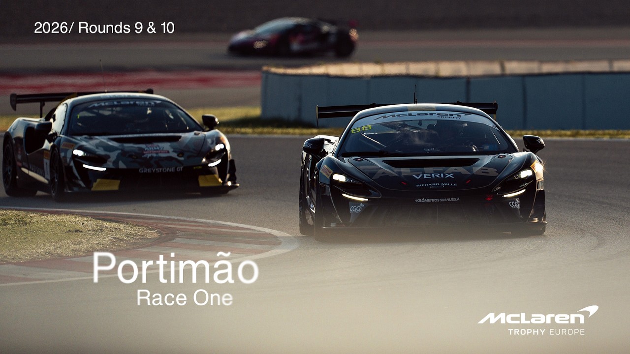 LIVE I Race 1 I Portim&aring;o I McLaren Trophy Europe 2026