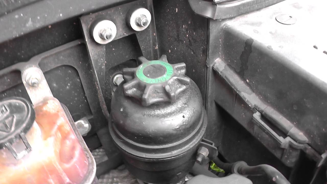Power Steering Fluid Location Mini One, Cooper S, Convertible R50 R52 R53