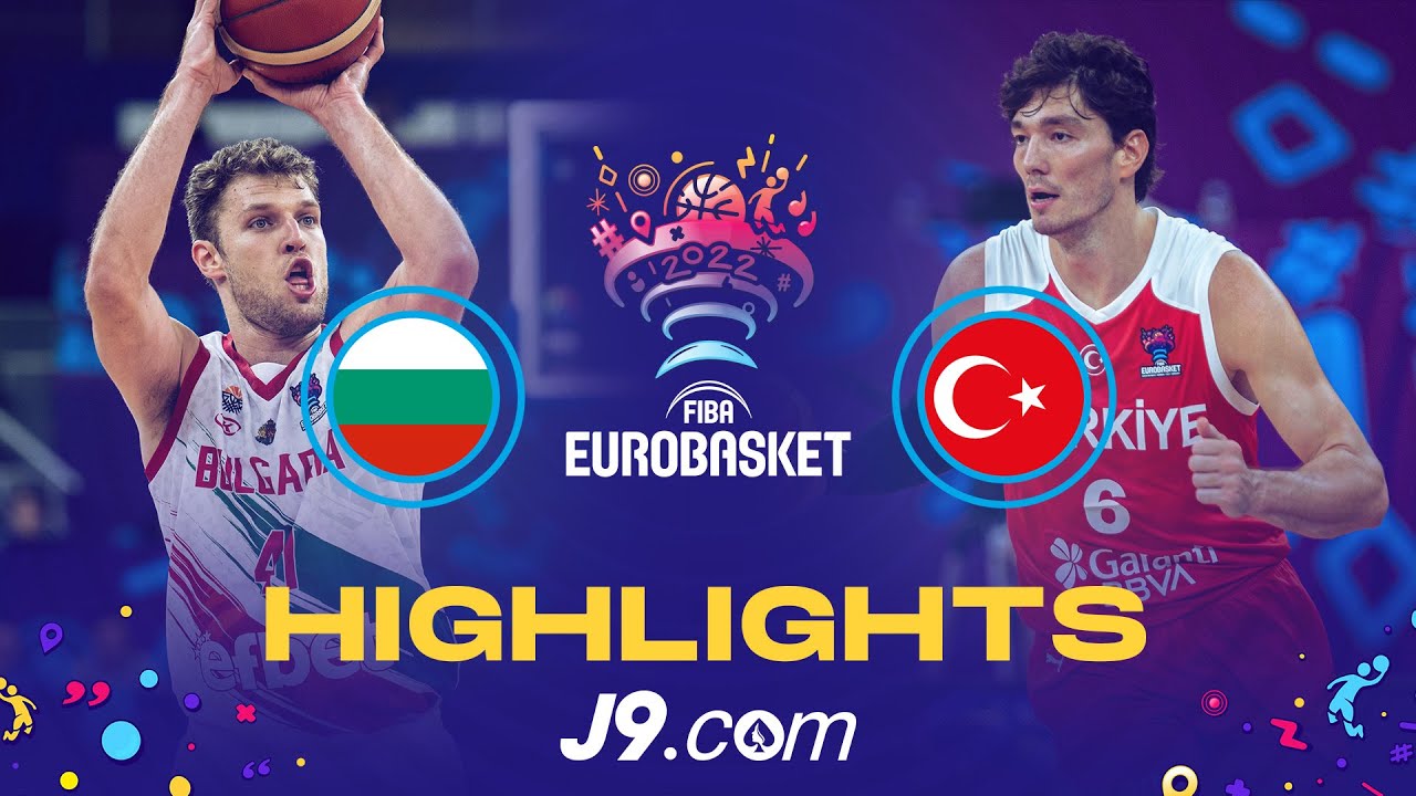 Bulgaria 🇧🇬 - Turkey 🇹🇷 | Game Highlights - FIBA #EuroBasket 2022