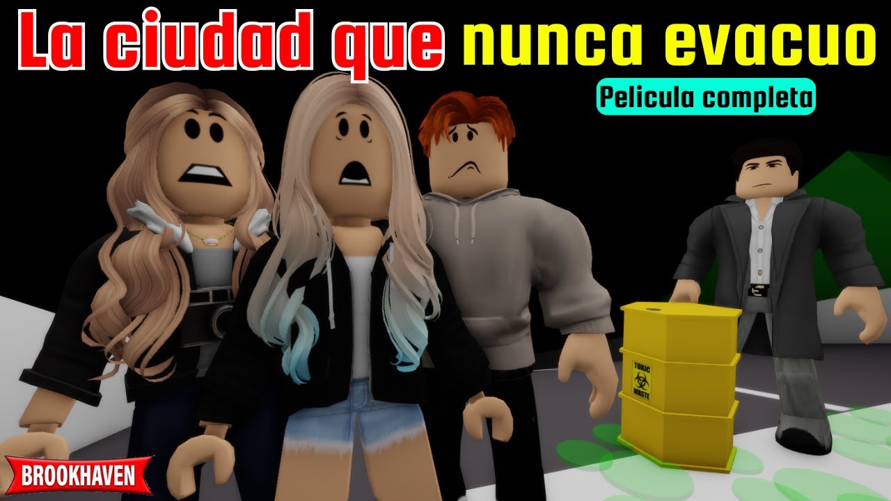LA CIUDAD QUE NUNCA EVACUO - Pelicula Completa | Mini Pelicula | Brookhaven rp🏡historia de roblox