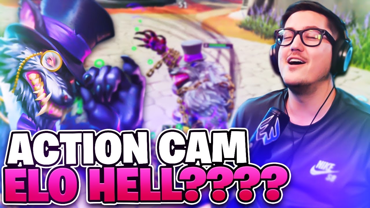 IS HE USING ACTION CAM IN ELO HELL?