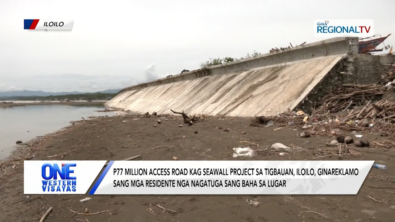 Access road kag seawall project sa Tigbauan, Iloilo, nagatuga sang baha? | One Western Visayas