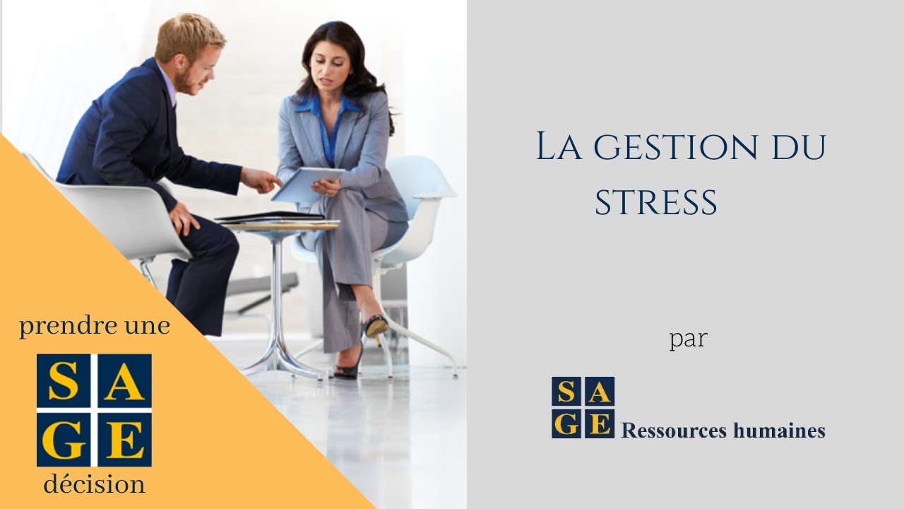 Webinaire   Gestion du stress