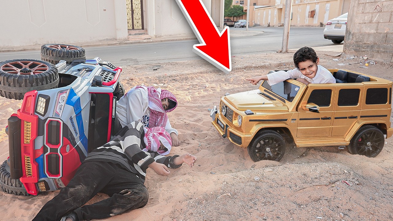 الحراميه عجزا يهربوا من عبودي !! شوفوا ايش صار