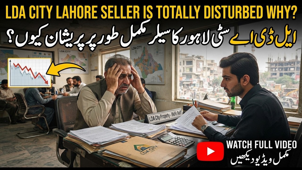 LDA CITY LAHORE SELLER IS TOTALLY DISTRUBE WHY