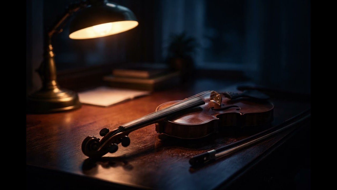 Quiet Violin for Late Night Focus & Thoughtful Work
