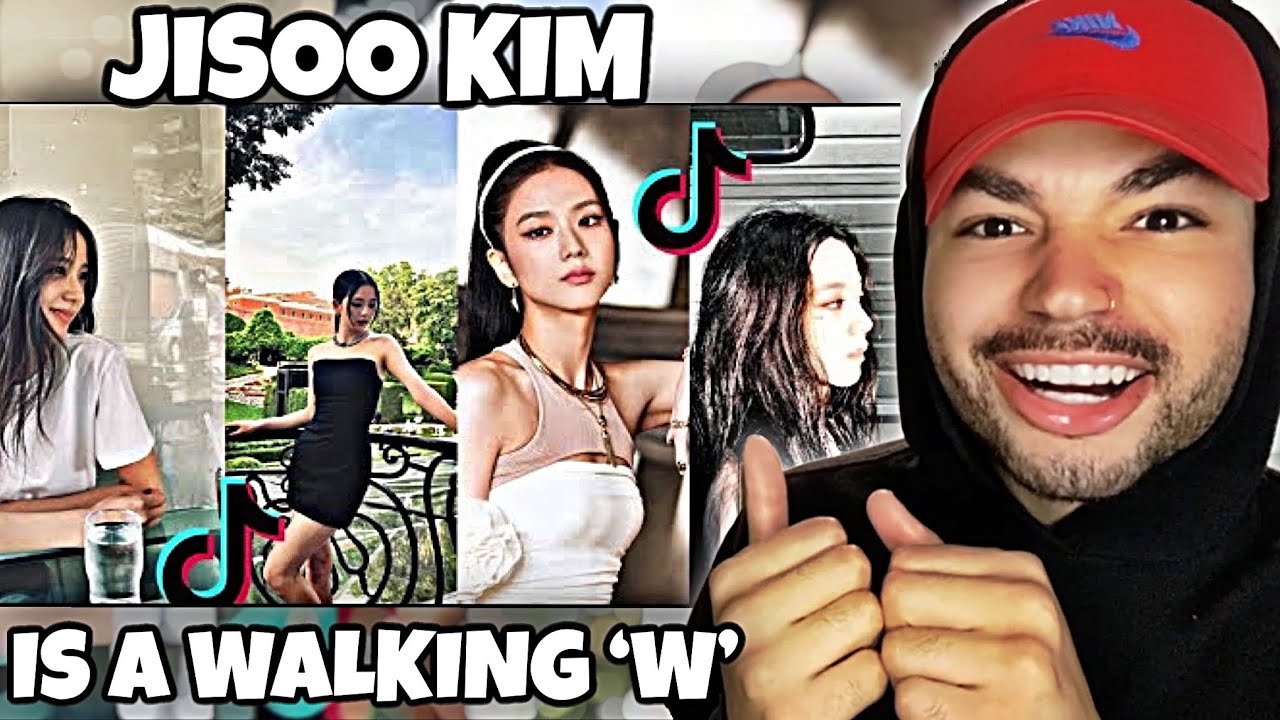 DrizzyTayy РЕАКЦИЯ на: Подборка TikTok «JISOO KIM» от BLACKPINK (часть 7)