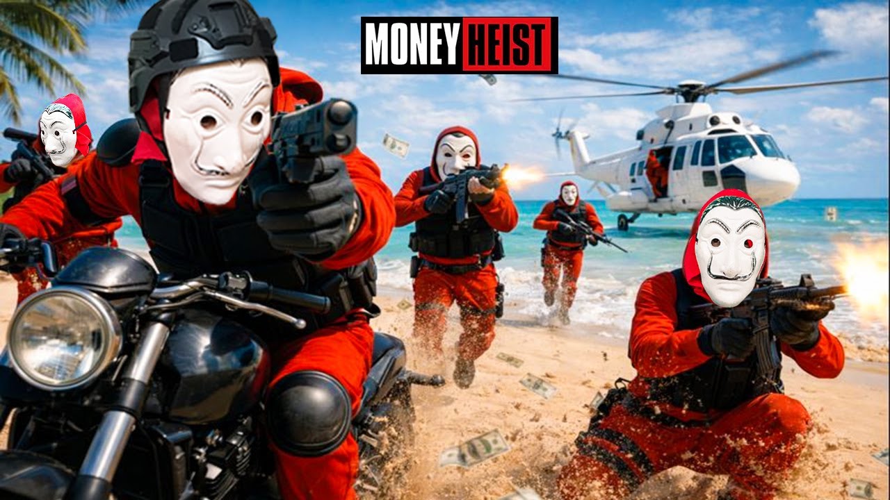 PARKOUR VS MONEY HEIST! 6 | BAD GUYS: No ESCAPE, Escape Turns Into a Firefight (BELLA CIAO) Epic POV