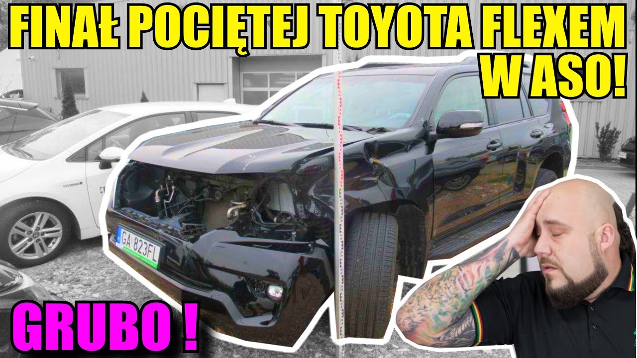 FINAŁ SPRAWY pociętej flexem Toyoty w ASO! Co dalej z Land Crusierem ?