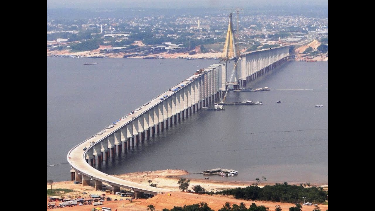 Ponte sobre o Rio Negro - Manaus Am - 【GoPro】