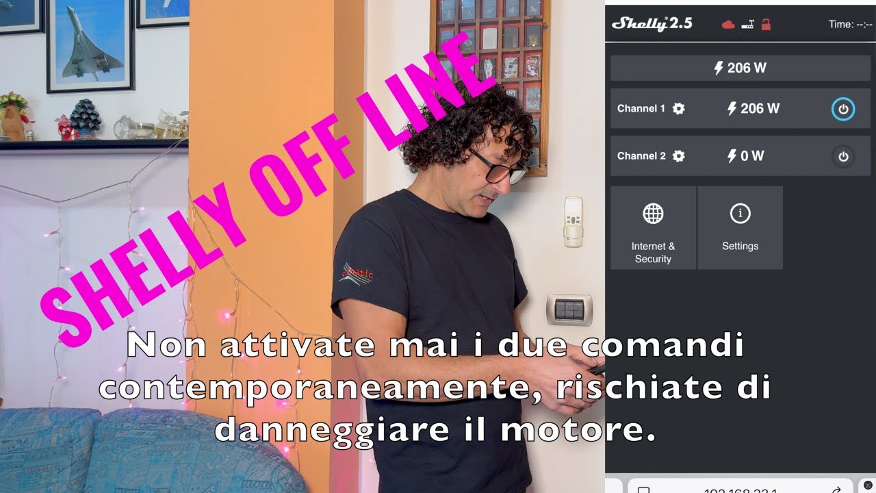 Ripristino Shelly off line