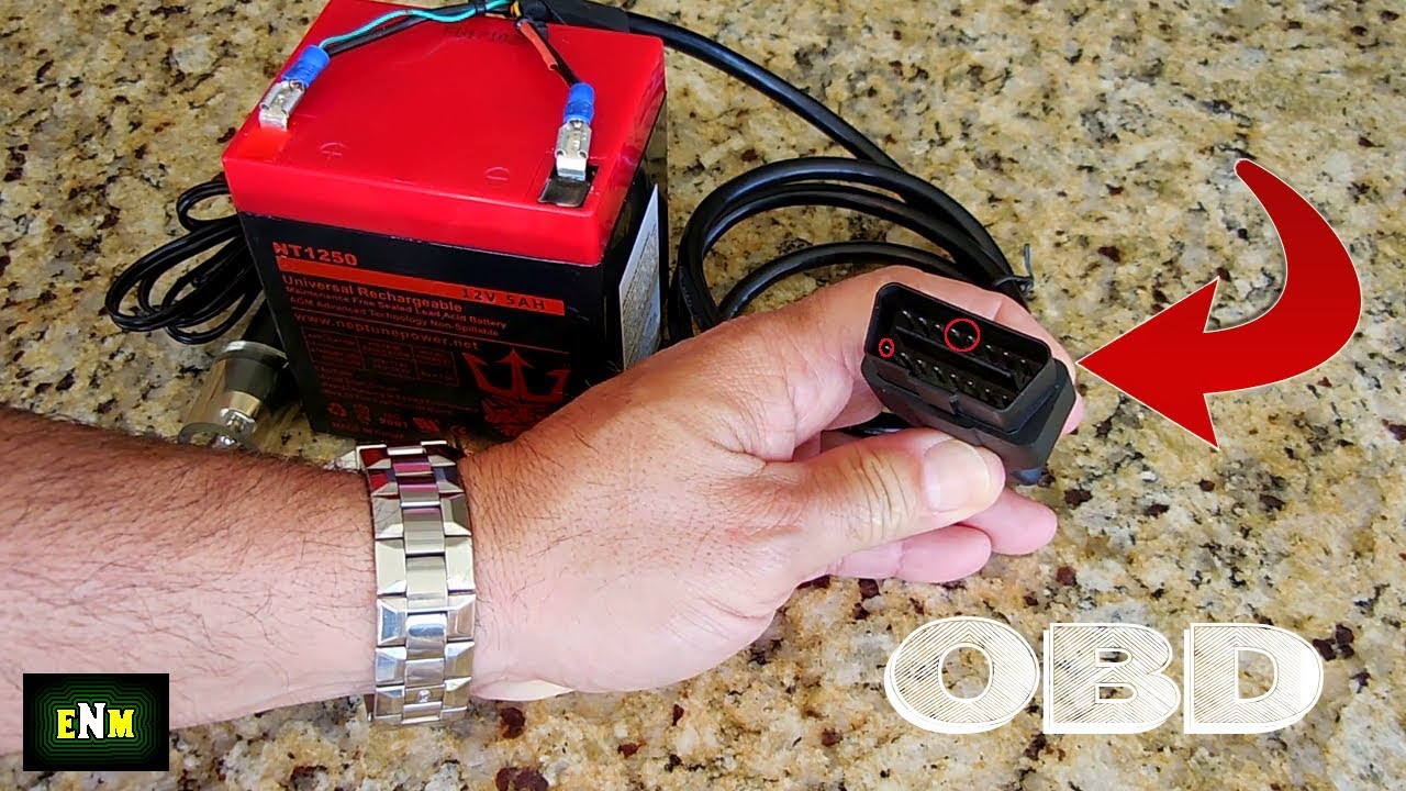 How To Make OBD2 Car Computer Memory Backup Saver