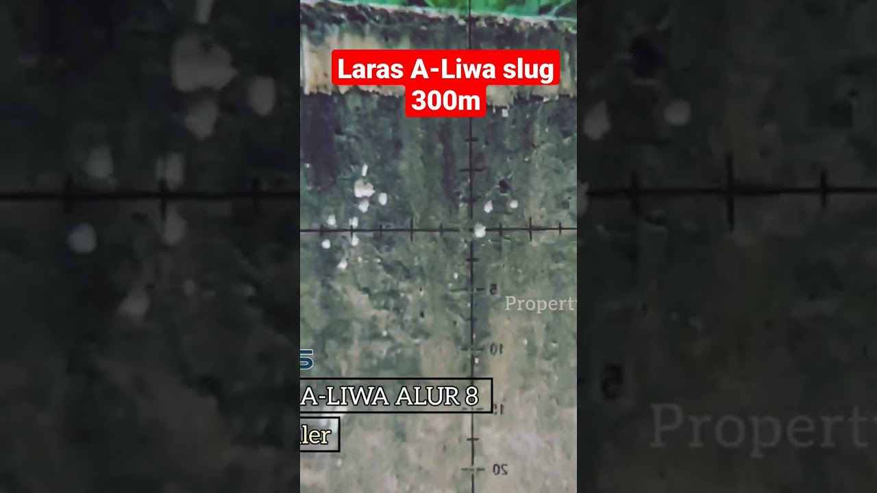 Rekor terbaru laras slug lokal