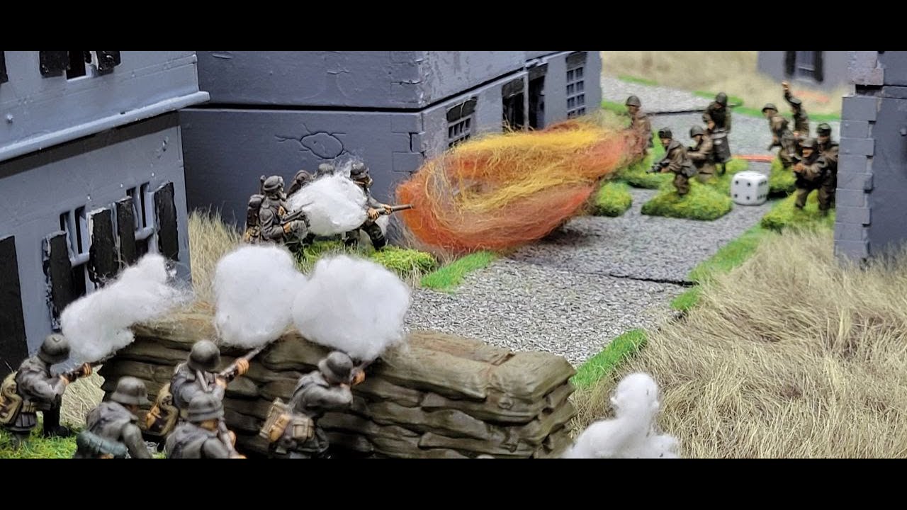 An Attack on the crossroads near Hill 621, a Chain of Command Battle Report