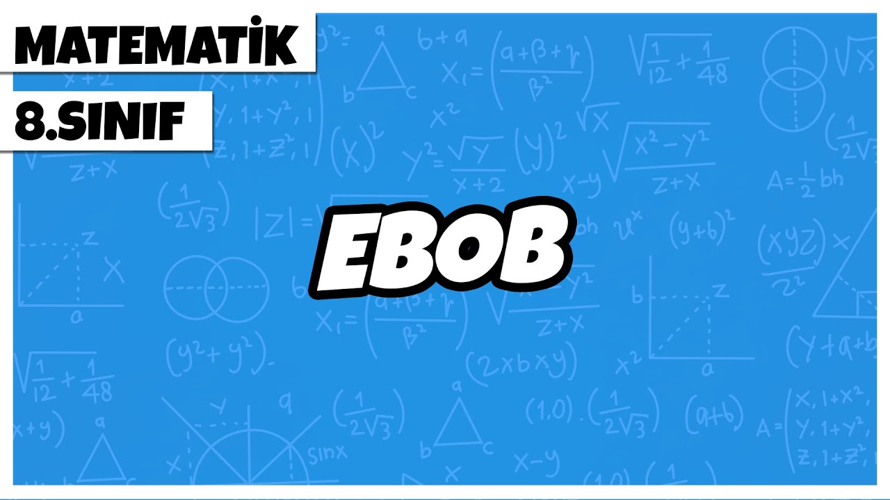 8. Sınıf Matematik - EBOB | 2022