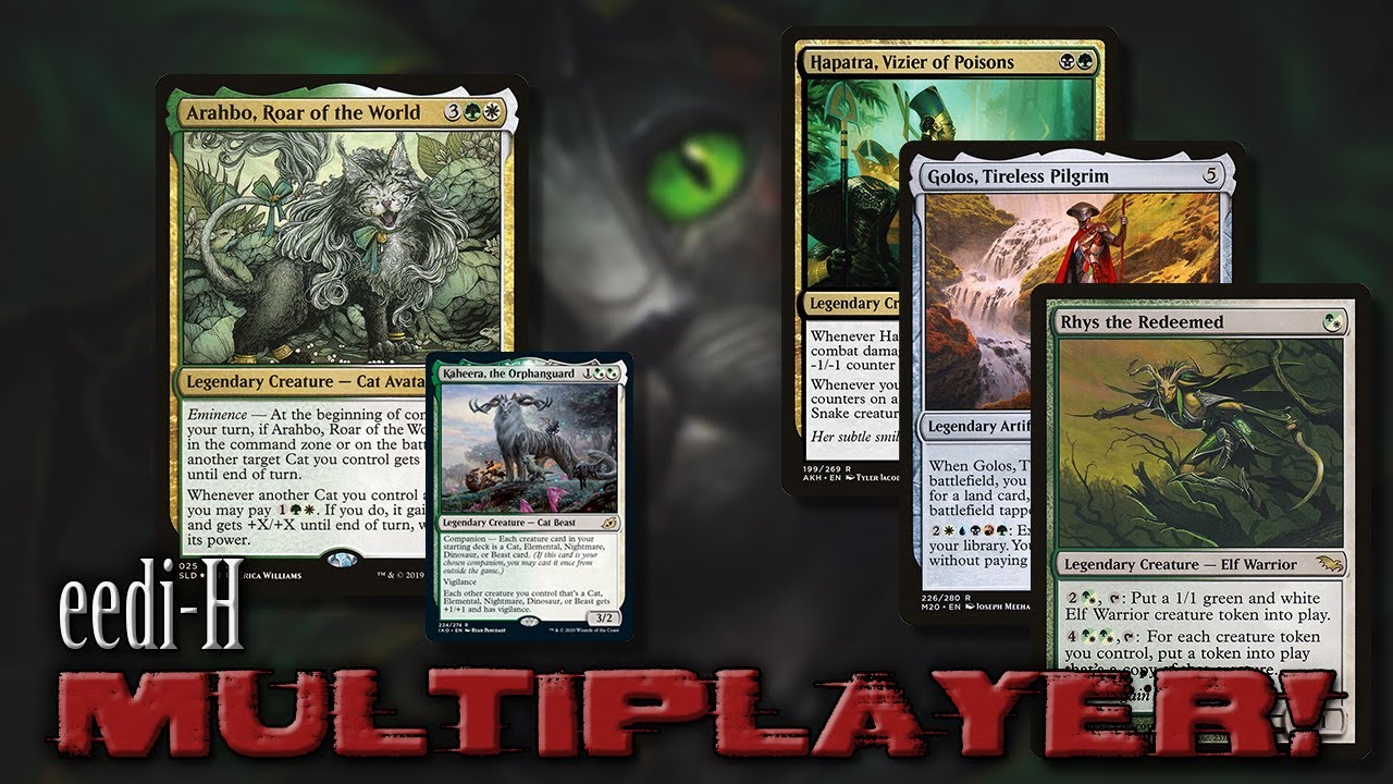 Arahbo and Kaheera Cat Tribal! | Commander EDH gameplay | eedi H tribalkai