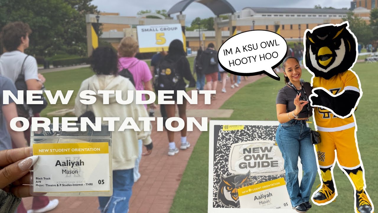 My New Student Orientation Experience (classes, campus tour, + scrappy hour) || Aaliyah’s Life Files