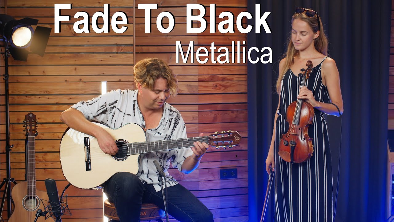 Metallica - Fade to Black | Acoustic Cover - Classical Fingerstyle Guitar & Violin