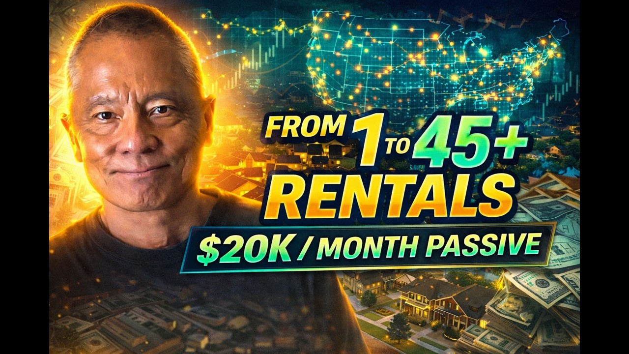 From 1 Rental to 45+ Properties: How Turnkey Investing Built $20K/Month Passive Income