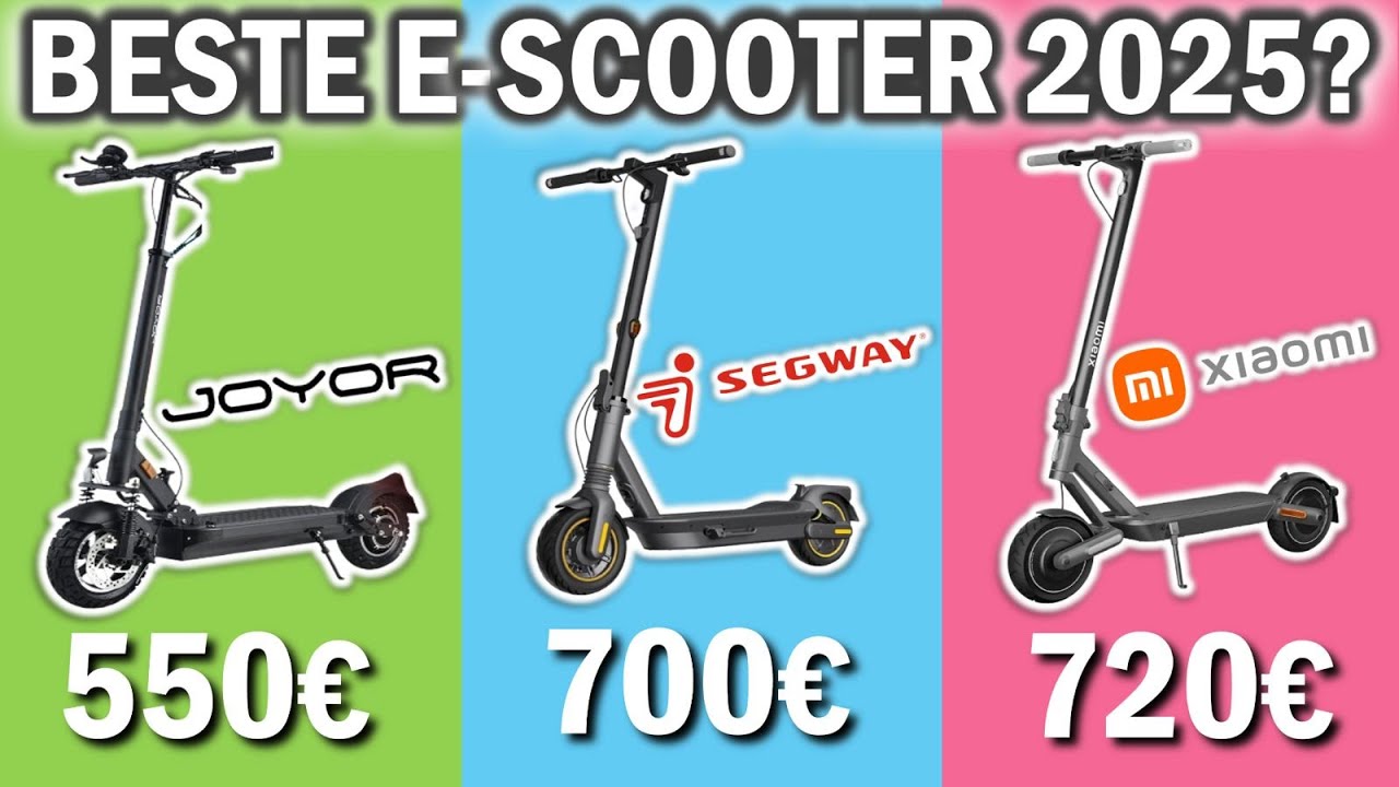 Welcher Elektro Scooter ist der beste? Top 3 im Test!