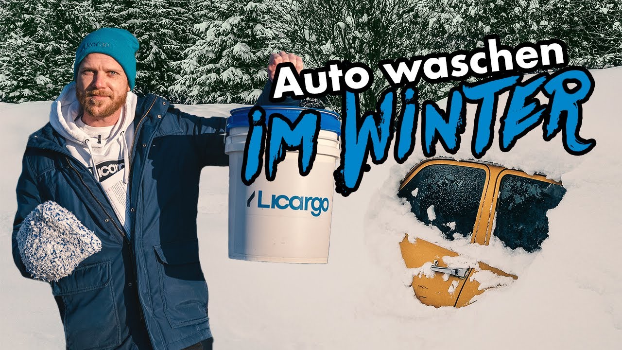 Auto waschen im Winter - darauf solltest Du achten! | LICARGO
