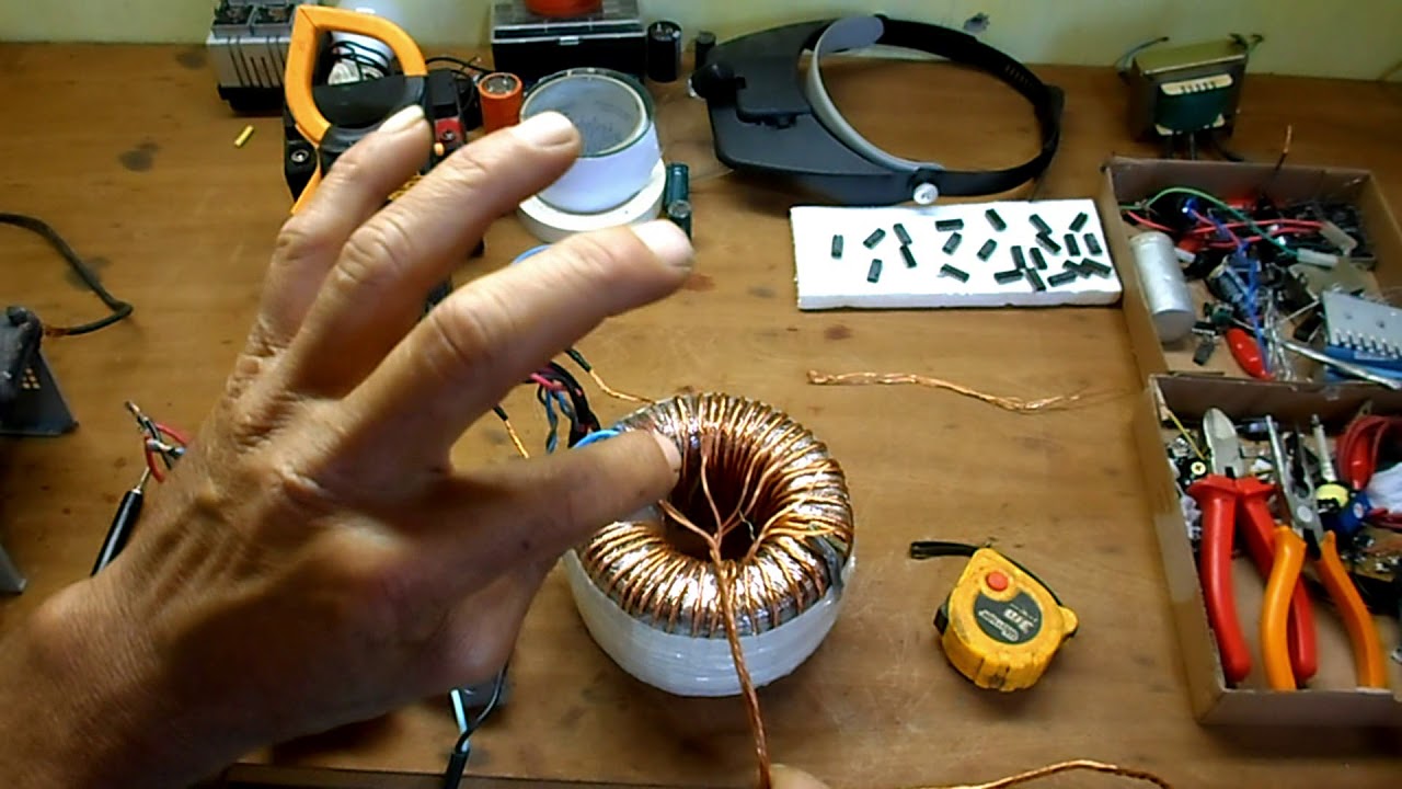 transformador toroidal com  estator de motor de compressor