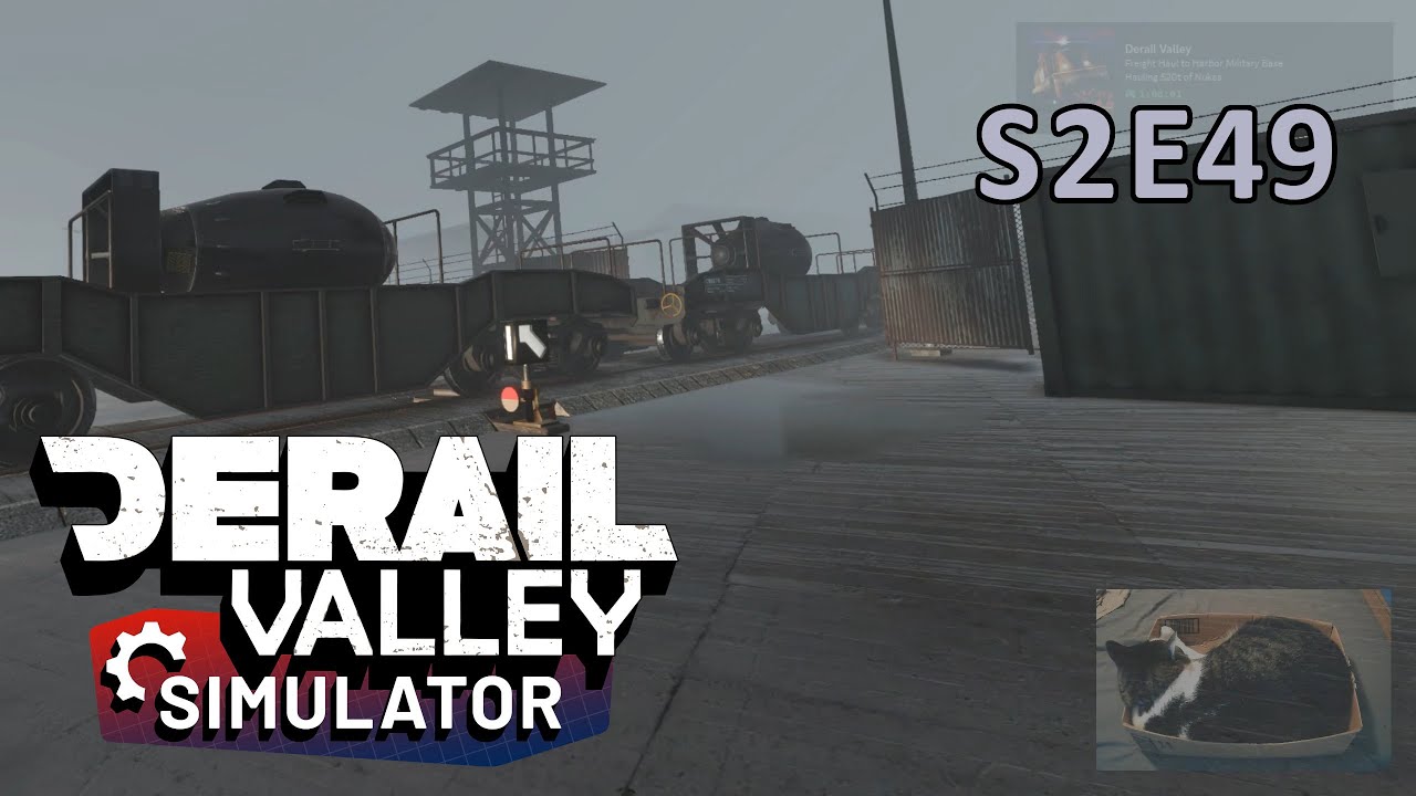 Nukes To The Harbor - VR Derail Valley B99.7 - Realistic Career - S2E49