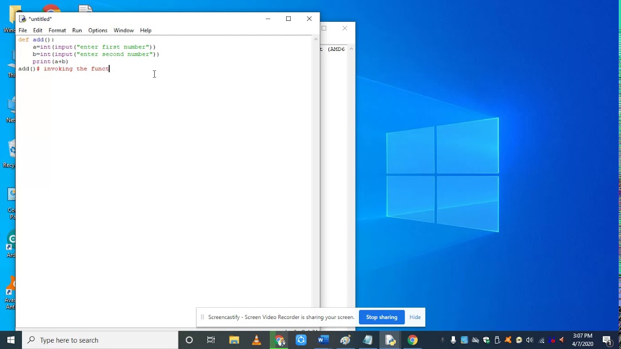 Class XII Python Functions-Session2