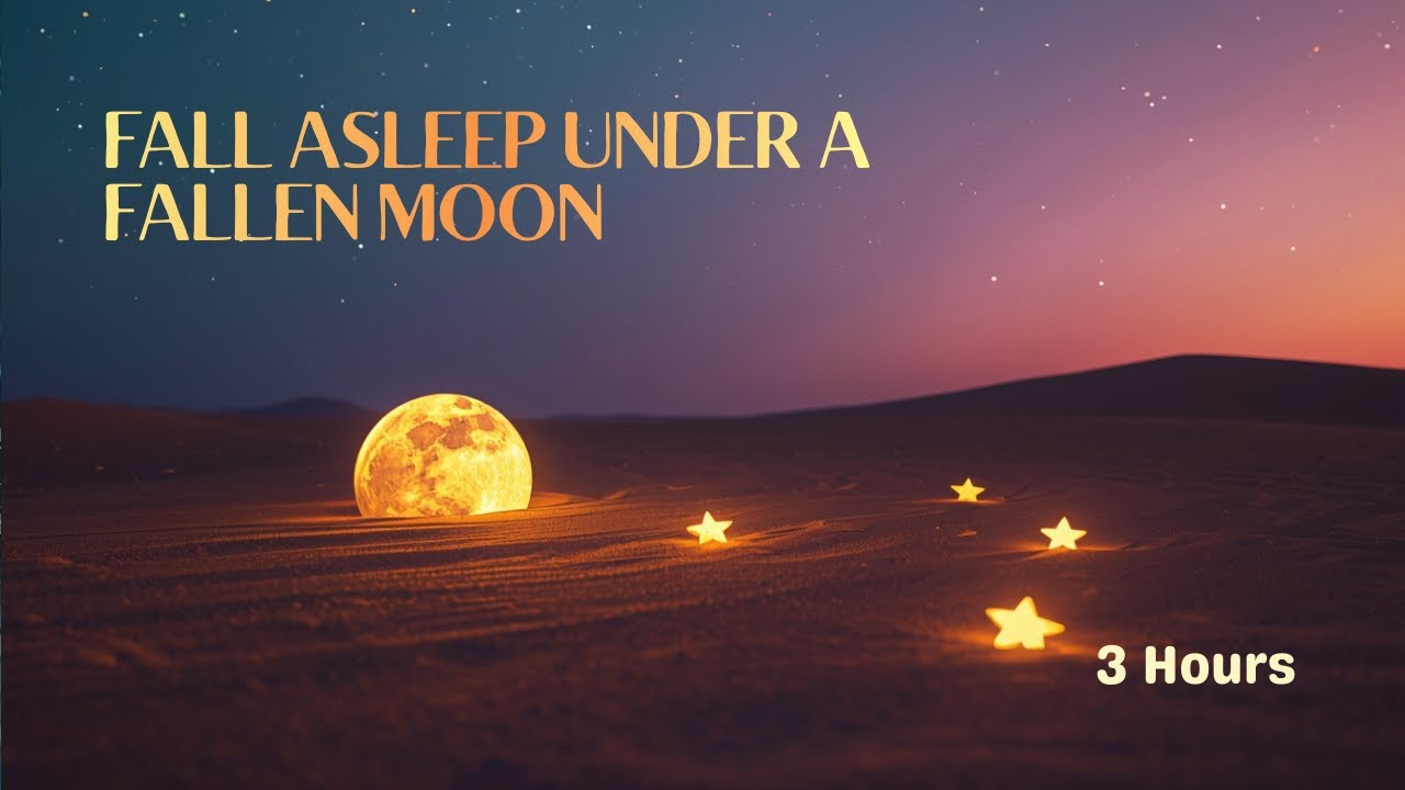 Desert Fantasy Sleep — Rest Beneath a Fallen Moon (3 Hours - No Ads)
