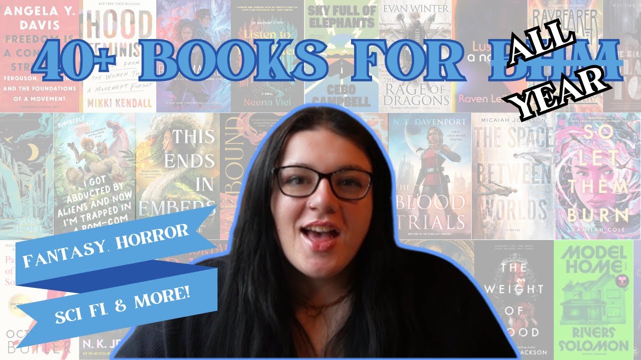 Books by Black authors | fantasy, horror, and sci fi books you can read ALL YEAR LONG BABY