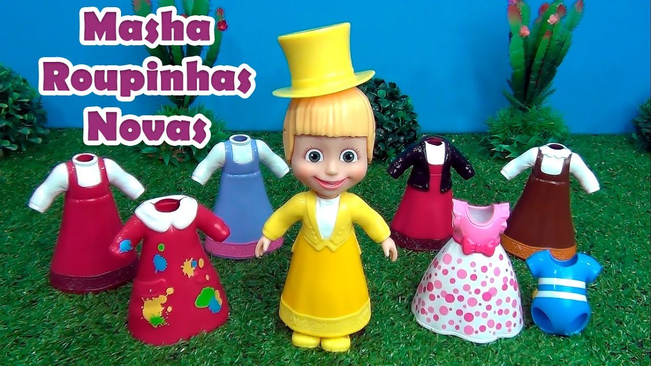 Book da Masha! Roupinhas Novas! Divirtam-se com a Masha e o Urso! #mashaeourso #tiacris #tiacriskids