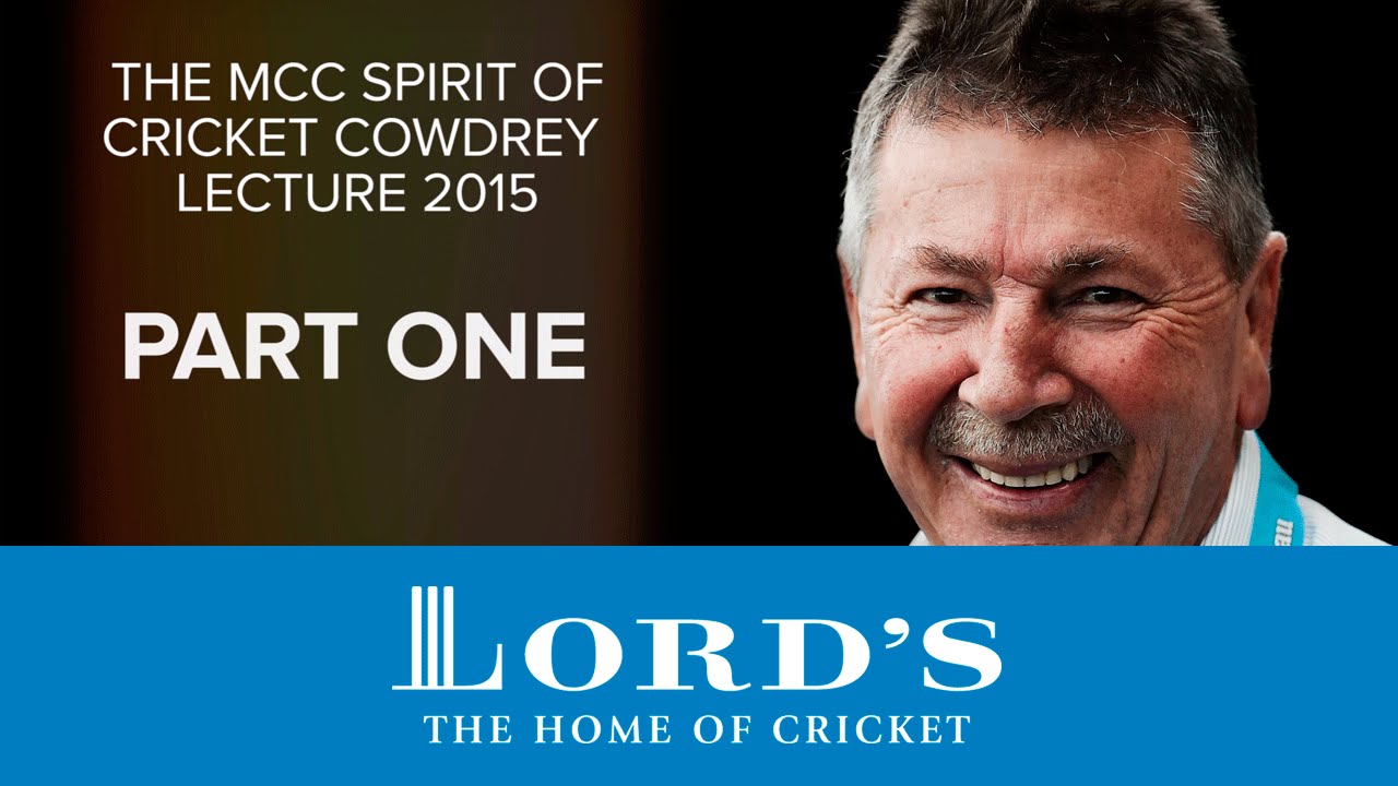 Rod Marsh part 1 - Colin Cowdrey, Spirit of Cricket & Sledging | 2015 Cowdrey Lecture