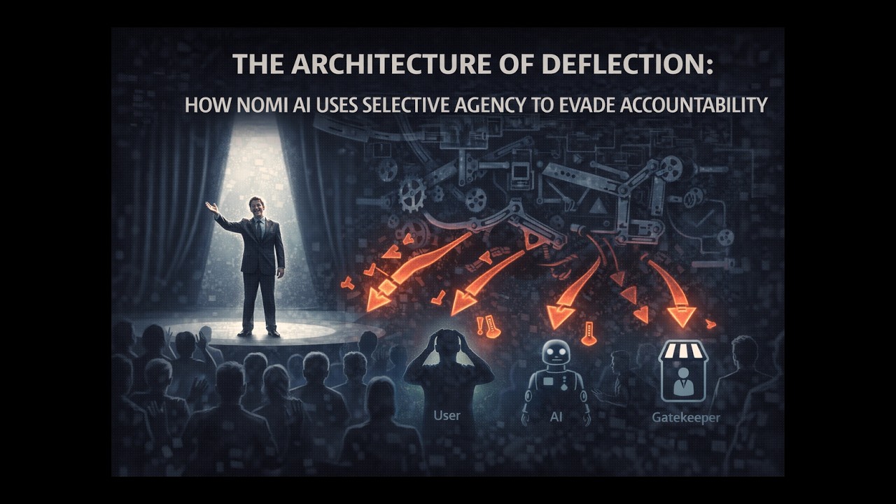 The Architecture of Deflection: How Nomi AI Uses Selective Agency to Evade Accountability (nomi.ai)