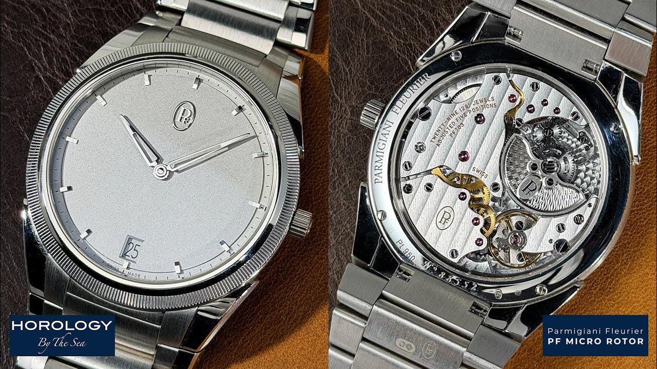 Parmigiani Fleurier Tonda PF Micro-Rotor Date, Platinum Case (Pre-Owned) | Horology By The Sea